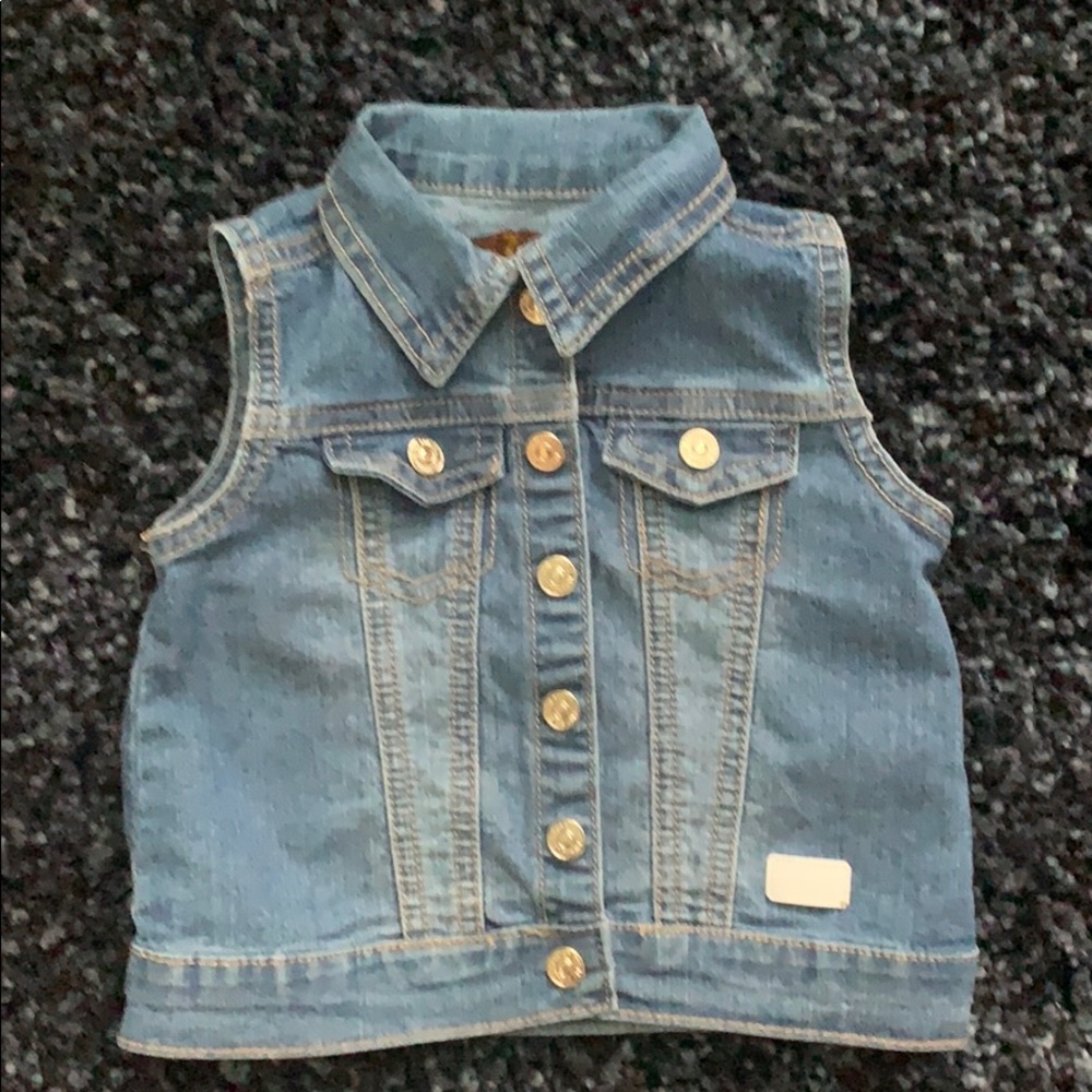 7 for all mankind Denim Vest